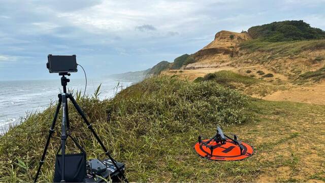 ドローンを使用しているCM事例