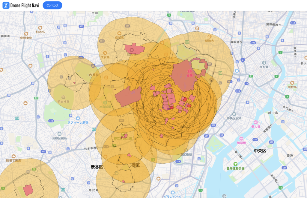 小型無人機等飛行禁止法の改正予想図